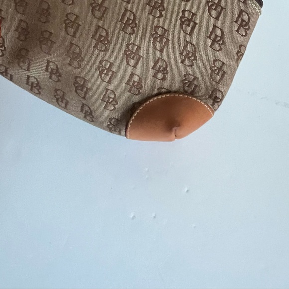 Dooney & Bourke Brown and Tan Cosmetic Bag - Picture 4 of 16